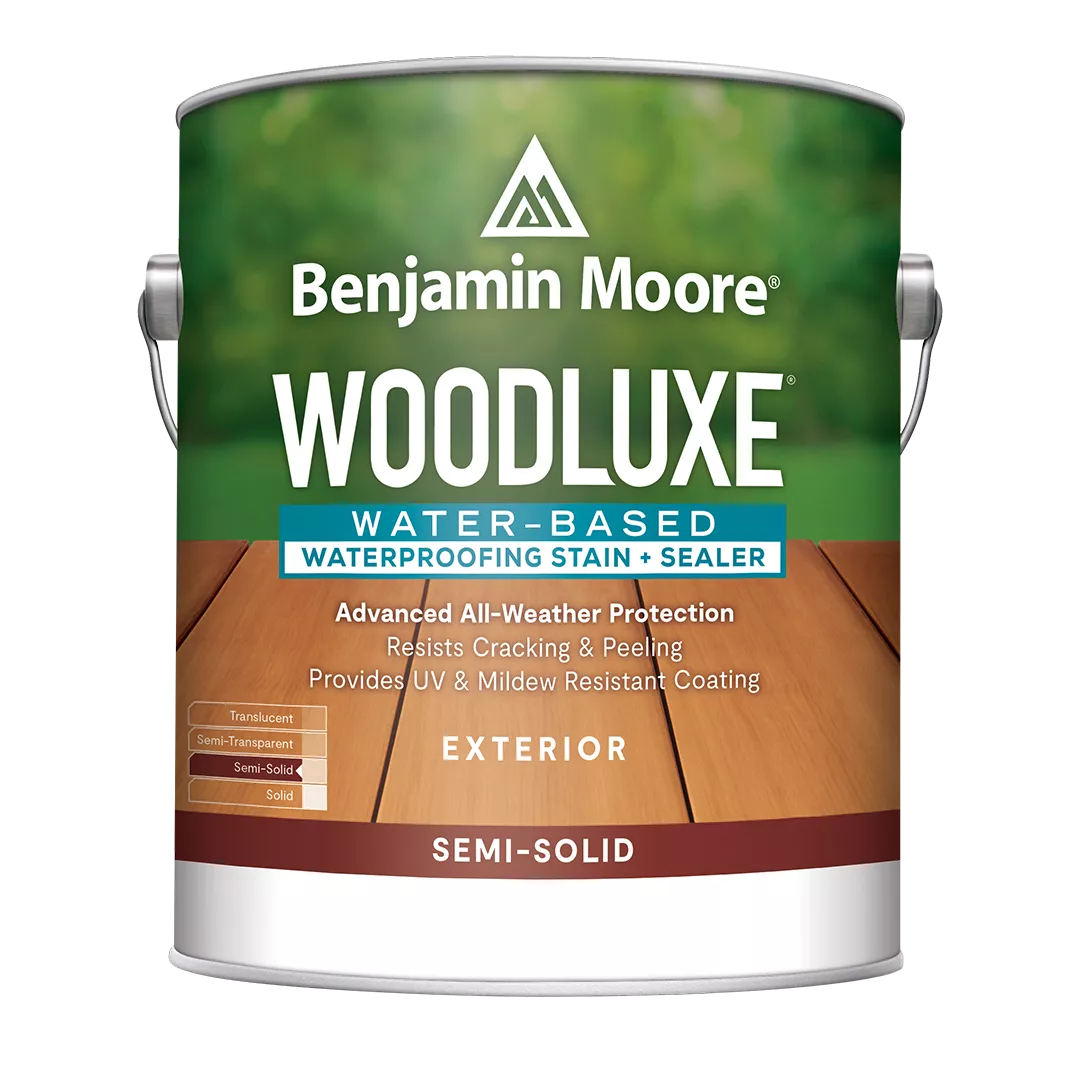 Fink's Paint Store The ultimate protection for outdoor beauty. An innovative line of water-based exterior stains, Woodluxe sets your staining projects up for success. Ideal for a variety of woods like cedar, pine, pressure treated southern yellow pine (PTSYP), and redwood.boom